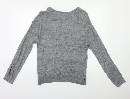 Burton Mens Grey   Pullover Jumper Size M