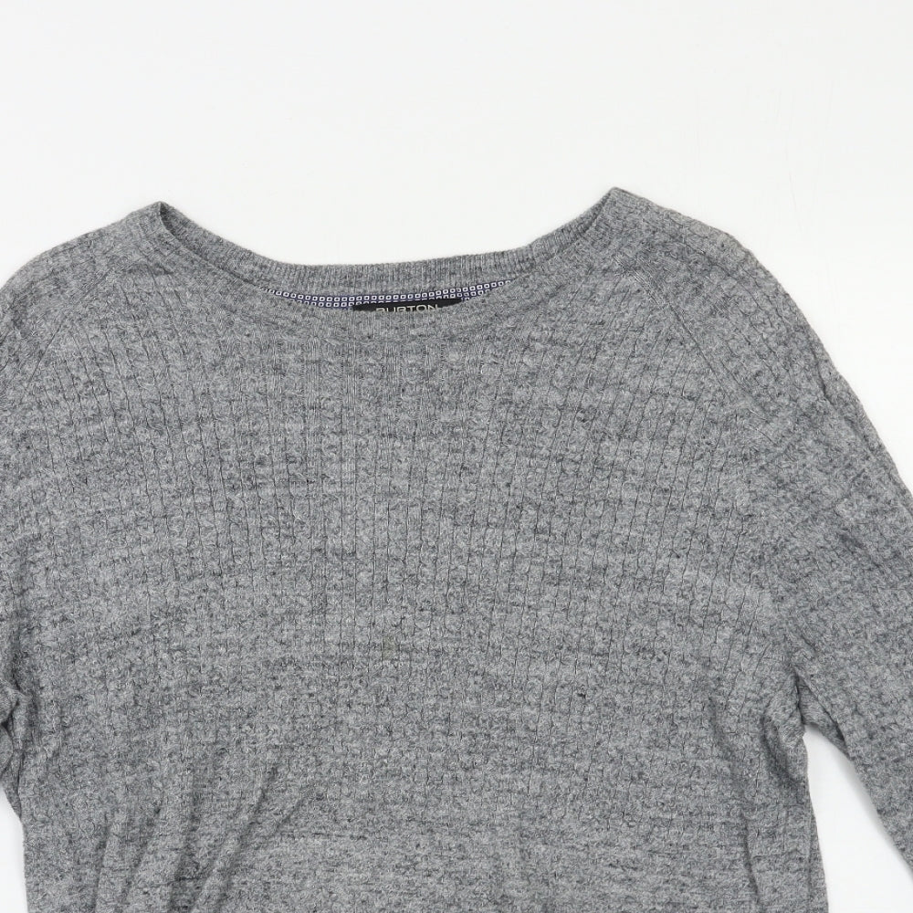 Burton Mens Grey   Pullover Jumper Size M