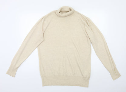 Evans Womens Beige   Pullover Jumper Size 16