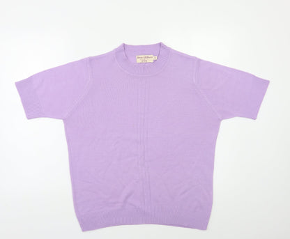 EWM Womens Purple   Pullover Jumper Size M