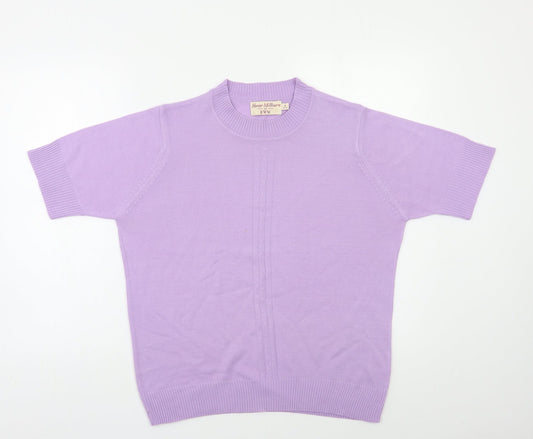 EWM Womens Purple   Pullover Jumper Size M