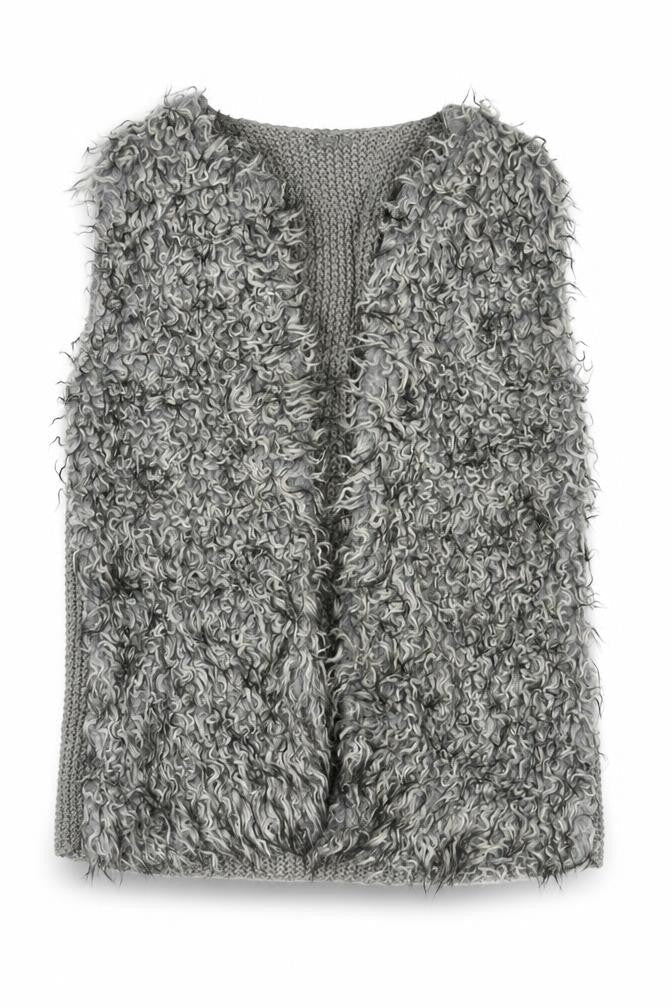 Womens UK Size 12 Primark Grey Gilet