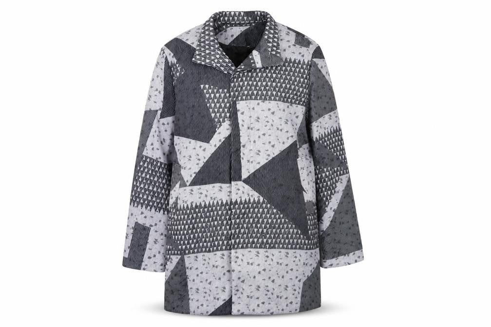 Womens UK Size M Preworn Grey Overcoat