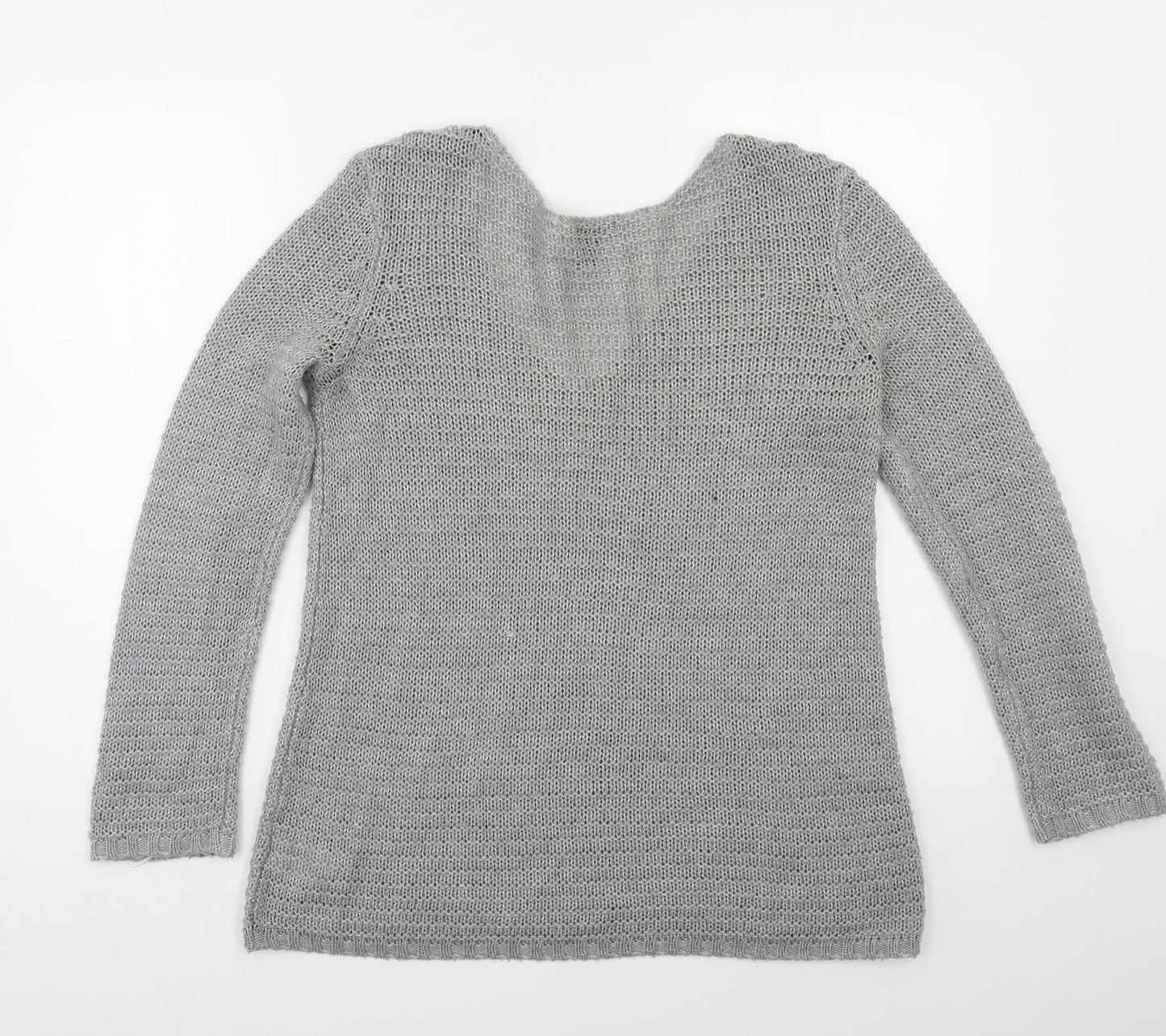 Womens UK Size S H&M Grey Pullover Jumper