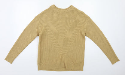 Dorothy Perkins Womens Beige   Pullover Jumper Size 8