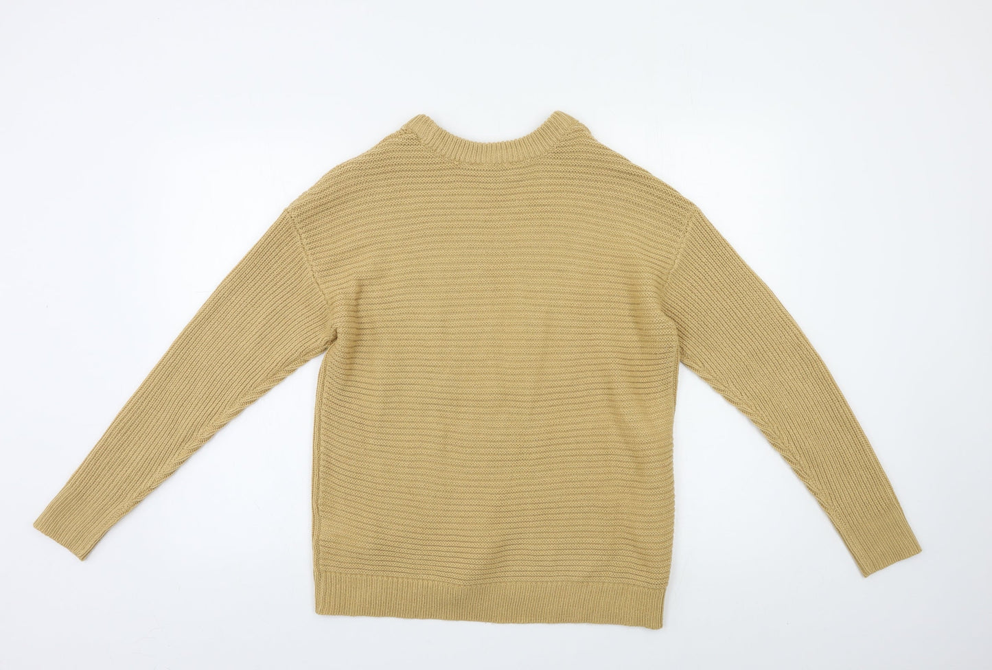 Dorothy Perkins Womens Beige   Pullover Jumper Size 8