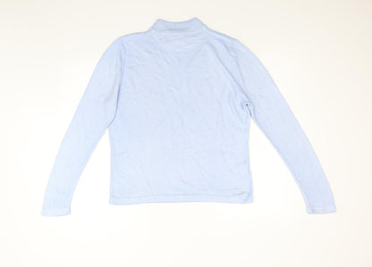 Womens UK Size 14 Papaya Blue Pullover Jumper