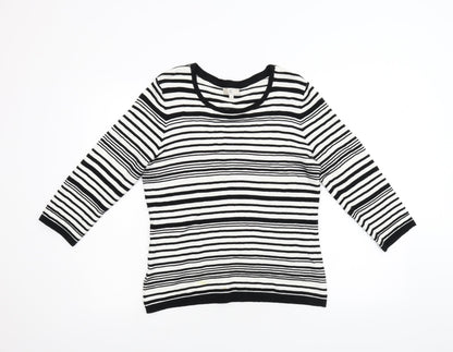 Womens UK Size S CC Multicoloured Pullover Jumper