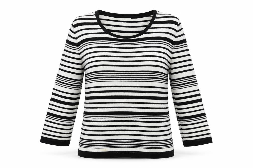 Country Casuals Womens Multicoloured Striped Knit Pullover Jumper Size S