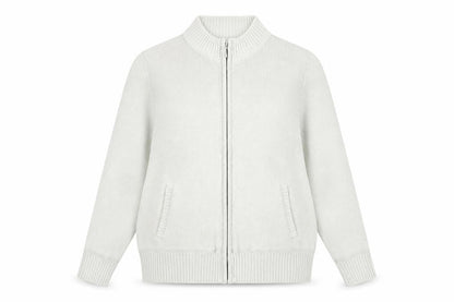 Womens UK Size 18 BHS Grey Full Zip Jumper