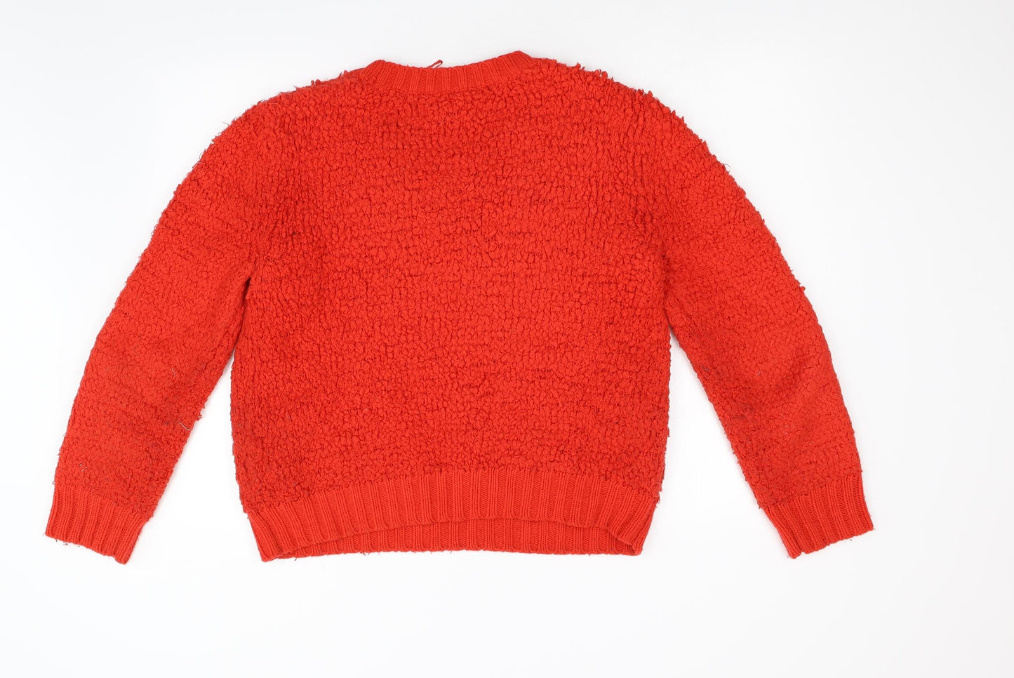 Womens UK Size 12 Henry Holland Red Pullover Jumper