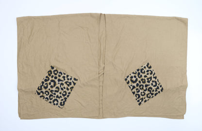 Avon Womens Brown Animal Print  Jacket Poncho One Size