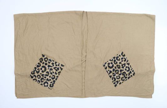 Avon Womens Brown Animal Print  Jacket Poncho One Size