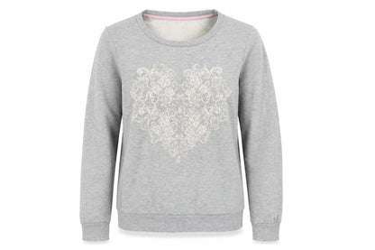 George Womens Grey   Pullover Sweatshirt Size 10