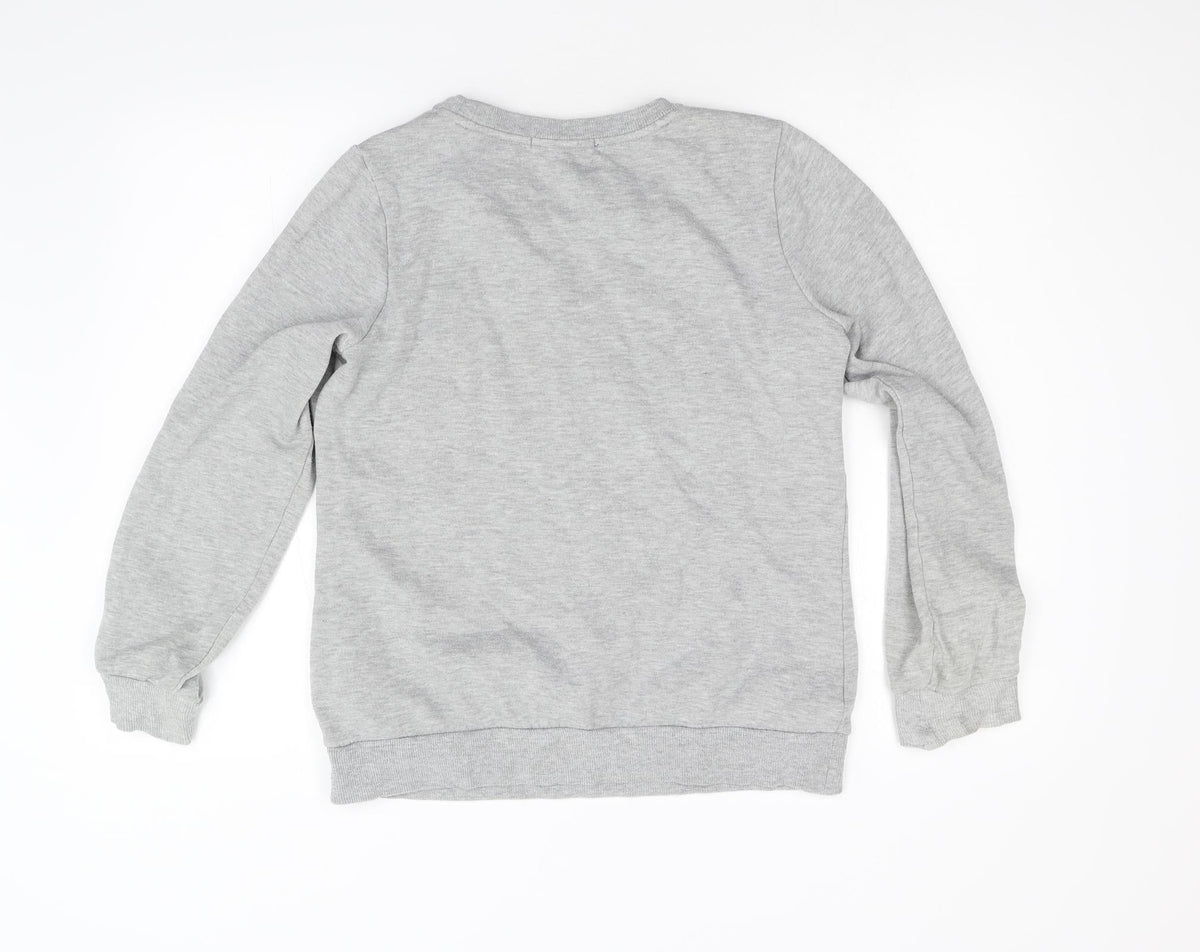 George Womens Grey   Pullover Sweatshirt Size 10