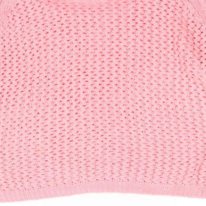 Womens UK Size L H&M Pink Pullover Jumper
