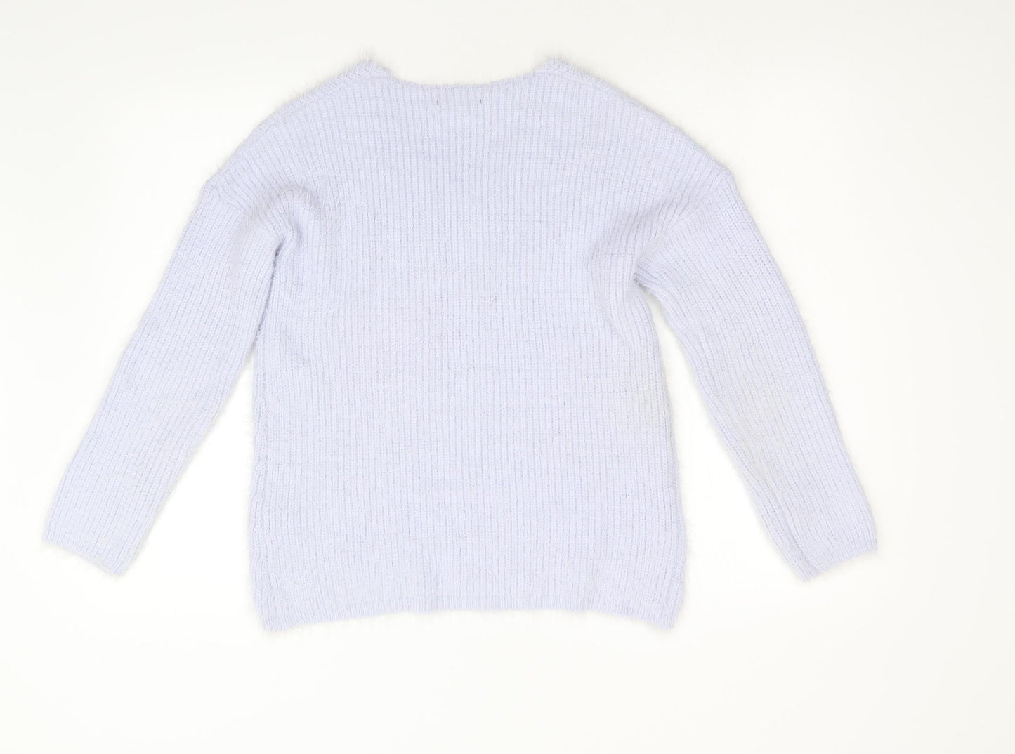 Primark Womens Blue  Knit Pullover Jumper Size M