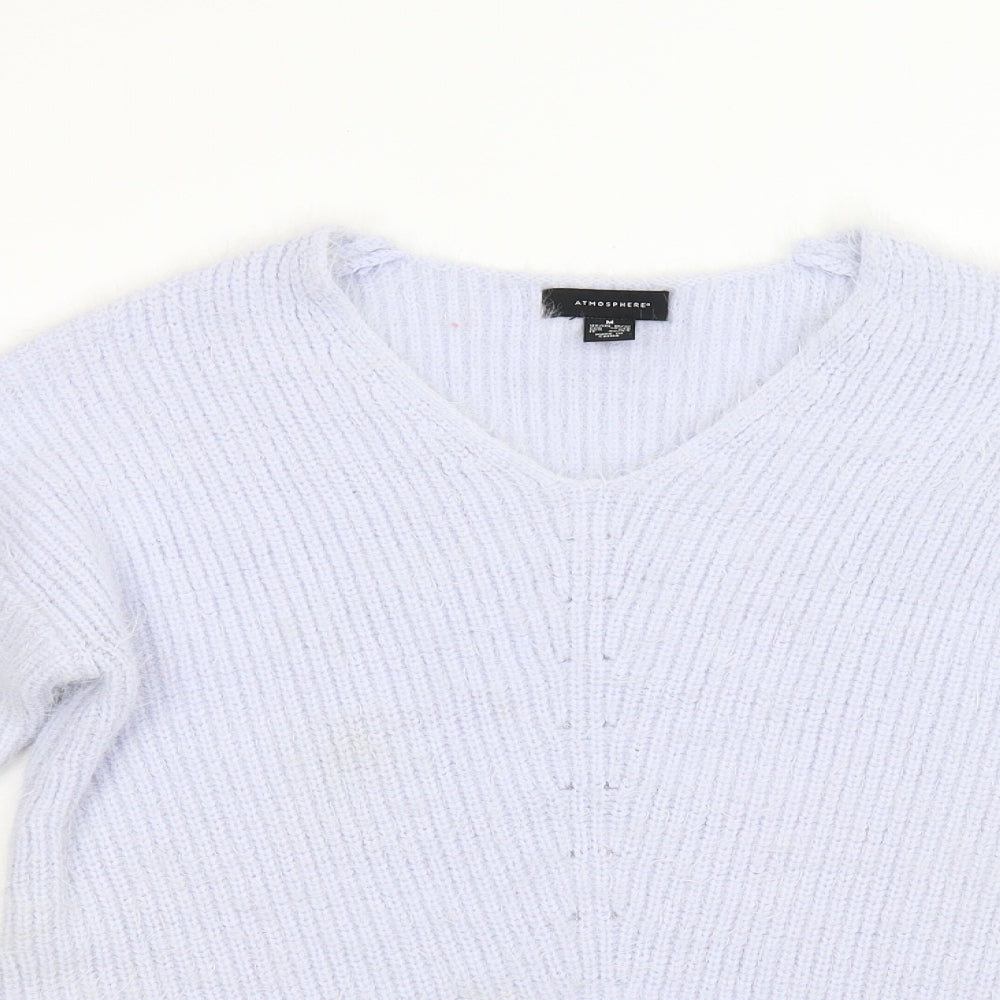 Primark Womens Blue  Knit Pullover Jumper Size M