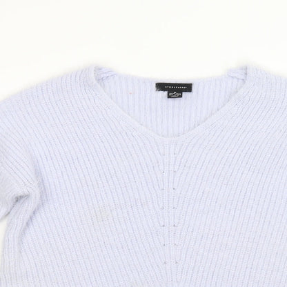 Primark Womens Blue  Knit Pullover Jumper Size M