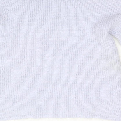 Primark Womens Blue  Knit Pullover Jumper Size M