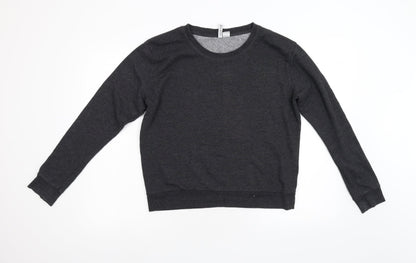 Divided Womens Grey   Pullover Sweatshirt Size M