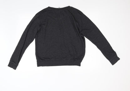 Divided Womens Grey   Pullover Sweatshirt Size M