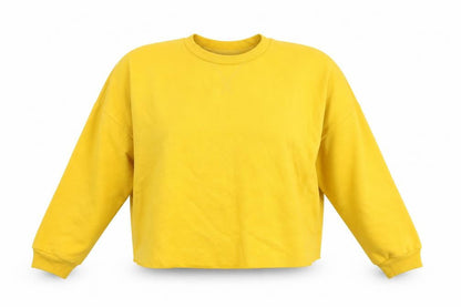 Primark Womens Yellow   Pullover Sweatshirt Size XS