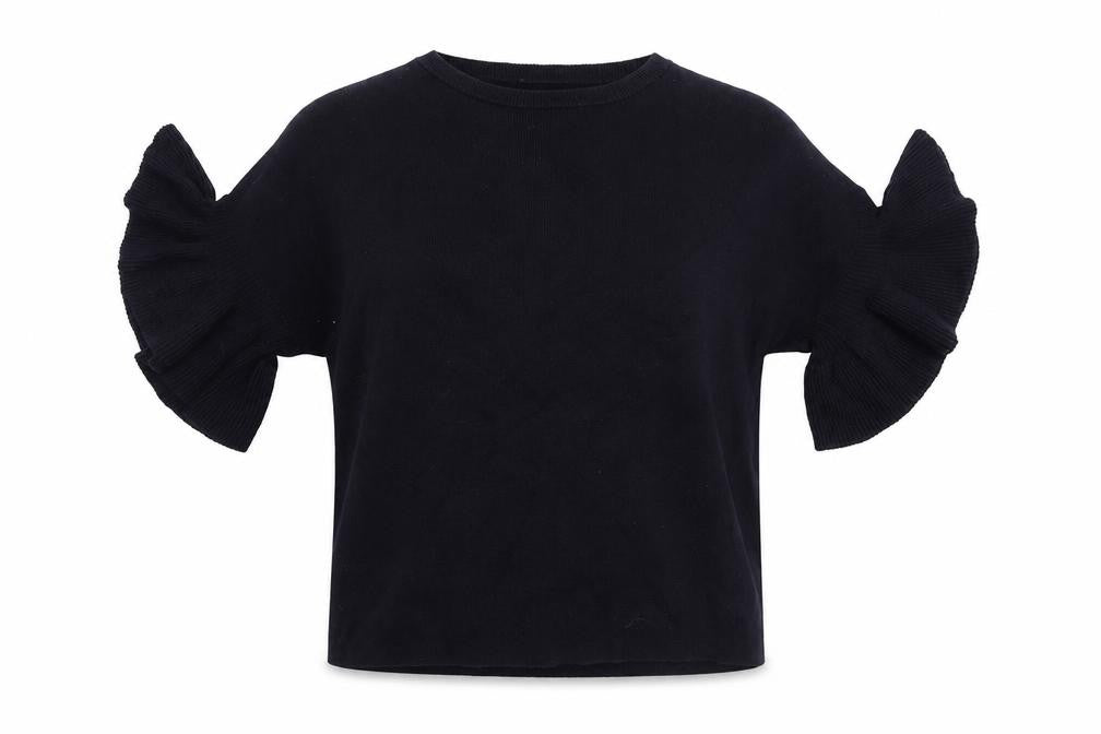 Womens UK Size 14 Warehouse Blue Pullover Jumper