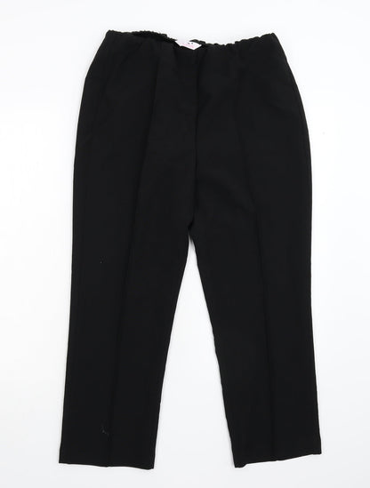 Womens UK Size 12 Julipa Regular Fit  Black Trousers