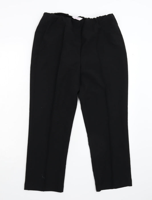 Womens UK Size 12 Julipa Regular Fit  Black Trousers