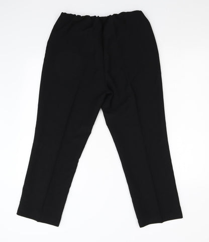 Womens UK Size 12 Julipa Regular Fit  Black Trousers