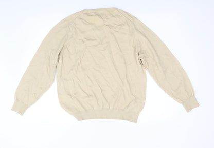 Womens UK Size 16 Country Collection Beige Pullover Jumper
