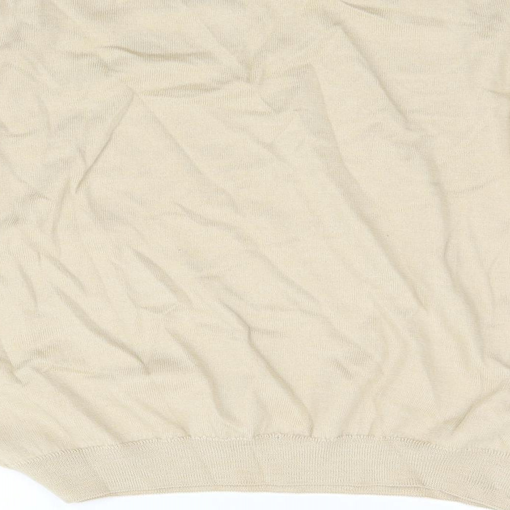 Womens UK Size 16 Country Collection Beige Pullover Jumper