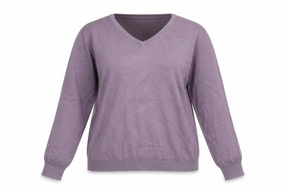 Womens UK Size 16 Country Collection Purple Pullover Jumper