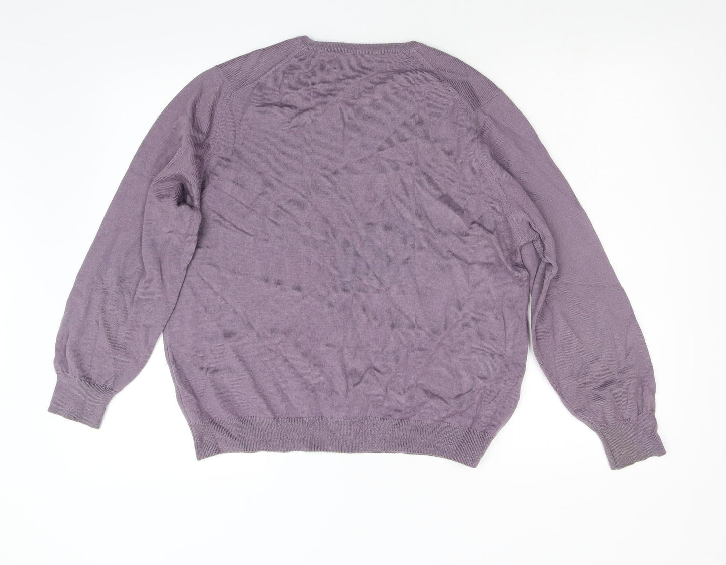 Womens UK Size 16 Country Collection Purple Pullover Jumper