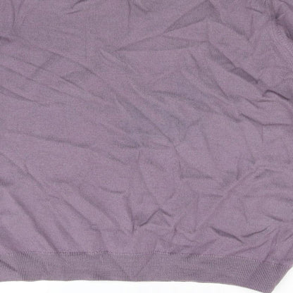 Womens UK Size 16 Country Collection Purple Pullover Jumper