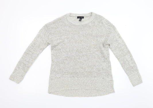 Womens UK Size S New Look Grey Pullover Jumper