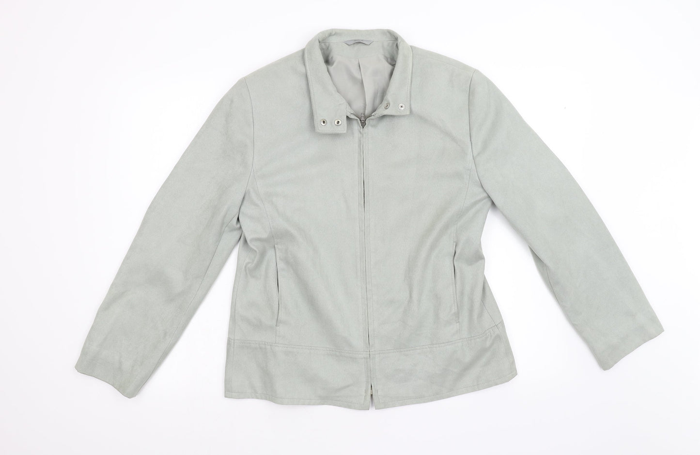 Womens UK Size 12 M&S Green Jacket