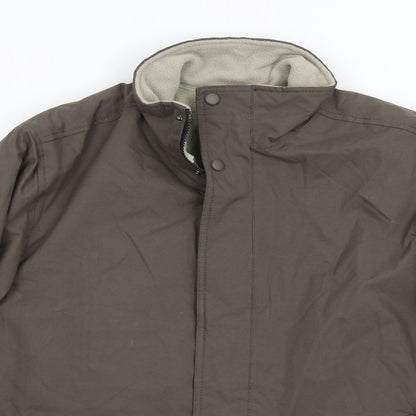 Primark Mens Grey   Overcoat Coat Size M