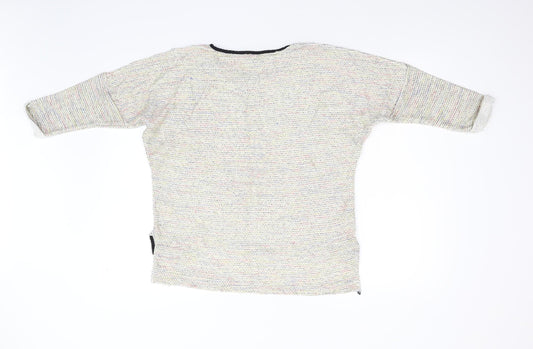 Womens UK Size 6 Topshop Multicoloured Pullover Jumper