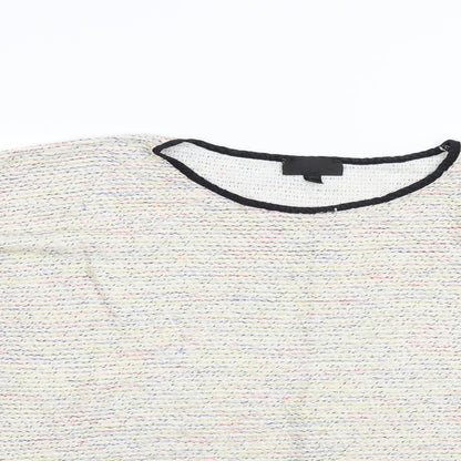 Womens UK Size 6 Topshop Multicoloured Pullover Jumper