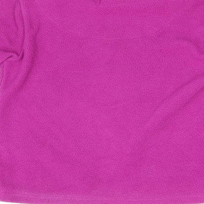 Sweet Dreams Girls Pink Solid Fleece Top Pyjama Top Size 7-8 Years