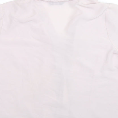 Womens UK Size 18 BM Collection Purple Basic Button-Up