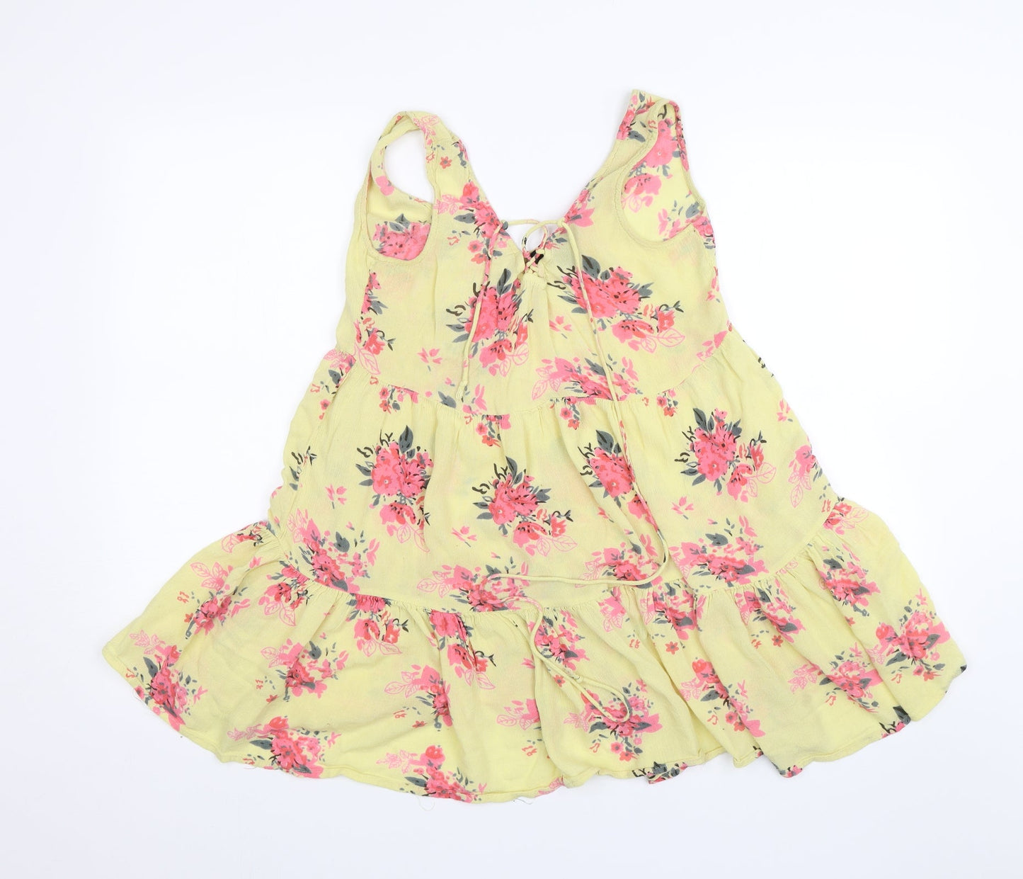 Atmosphere Womens Yellow Floral  Shift  Size 4