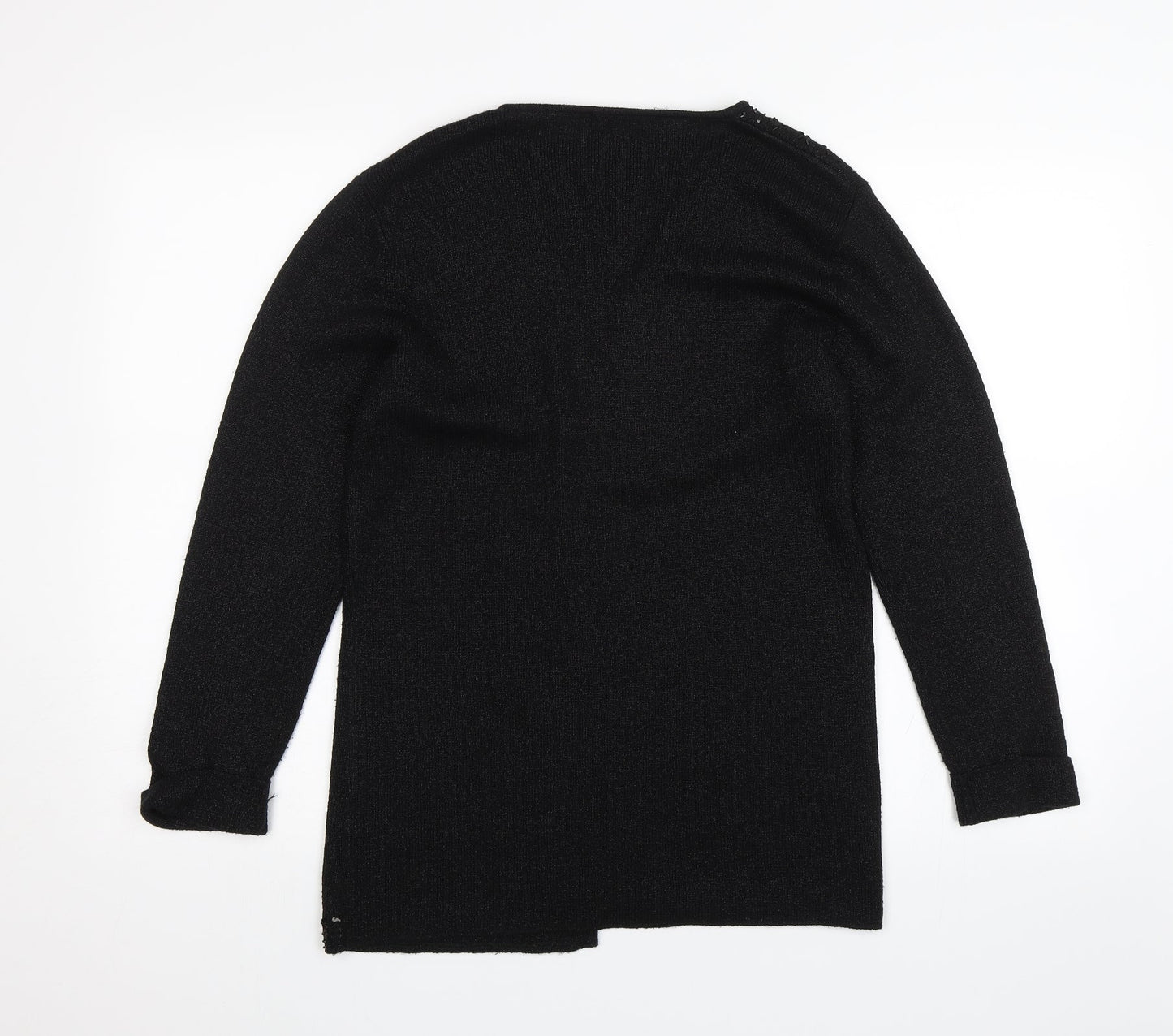 Womens UK Size 10 Berkertex Black Cardigan Jumper