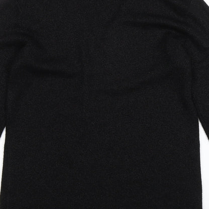 Womens UK Size 10 Berkertex Black Cardigan Jumper