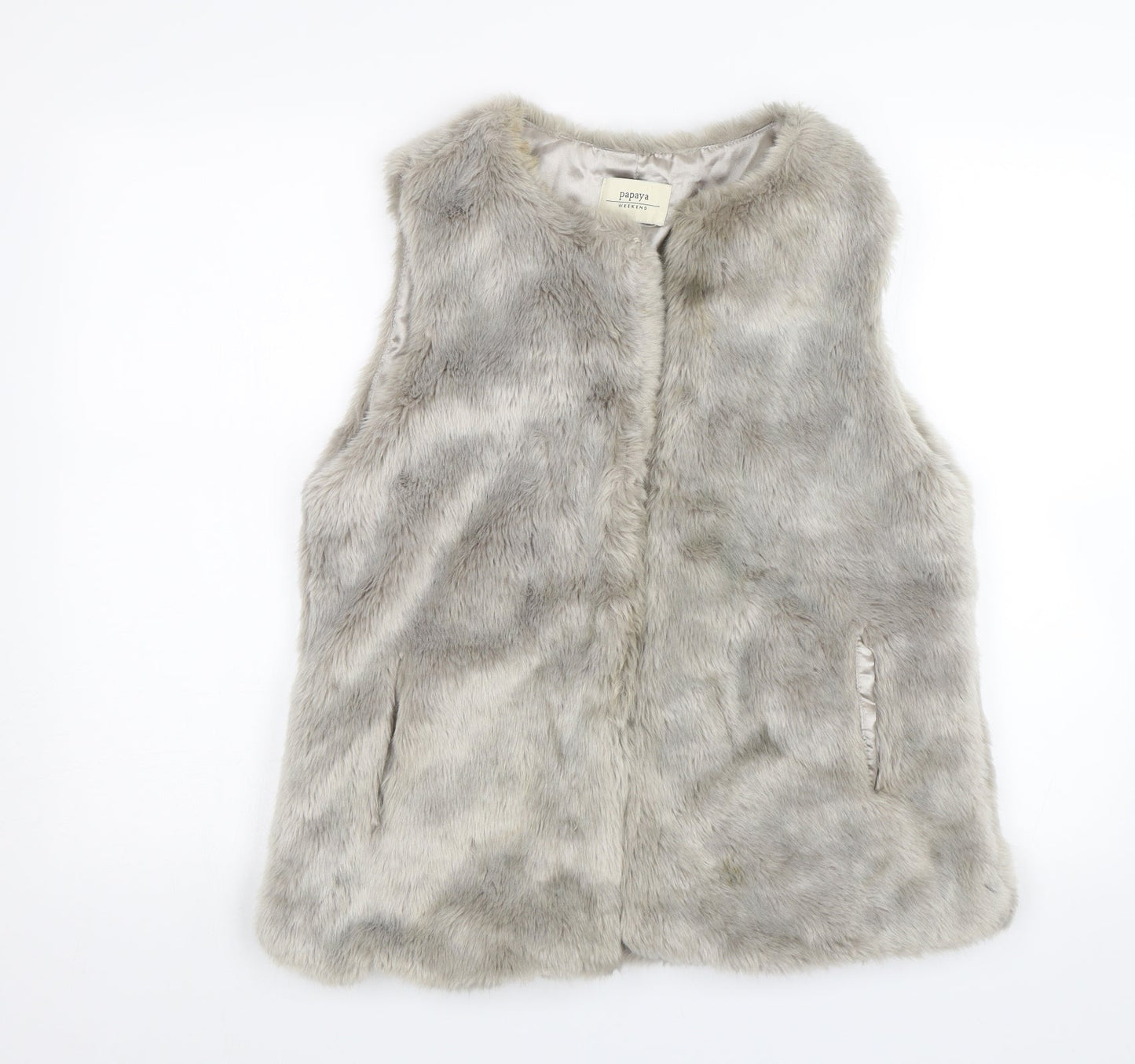 Papaya Womens Grey   Jacket  Size M