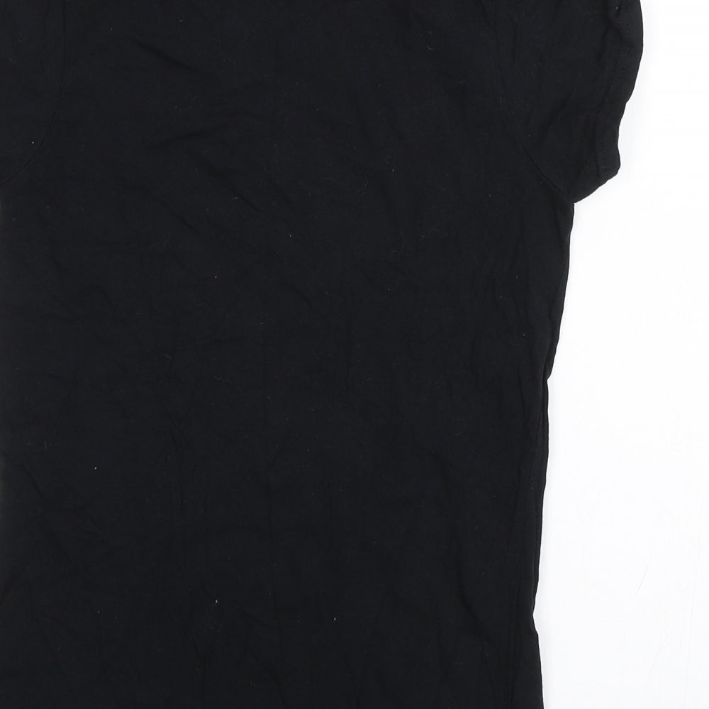 Primark Womens Black   Basic T-Shirt Size XS  - Fortnite