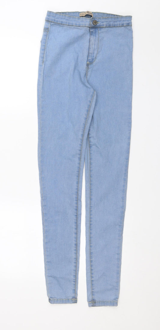 Denim & Co. Womens Blue   Skinny Jeans Size 12 L29 in