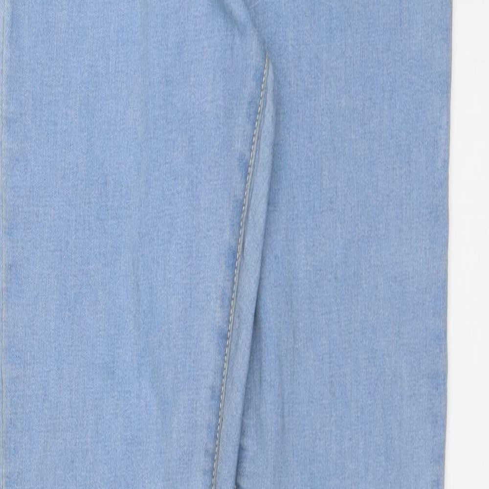 Denim & Co. Womens Blue   Skinny Jeans Size 12 L29 in